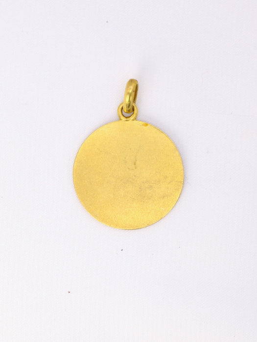 Pendentif religieux vintage Jésus nouveau né or jaune 58 Facettes 1087.17