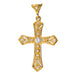 Pendentif Pendentif Croix Or jaune Diamant 58 Facettes 3319525CN