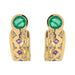 Boucles d'oreilles Boucles d'oreilles Or jaune Emeraude 58 Facettes 2845487CN