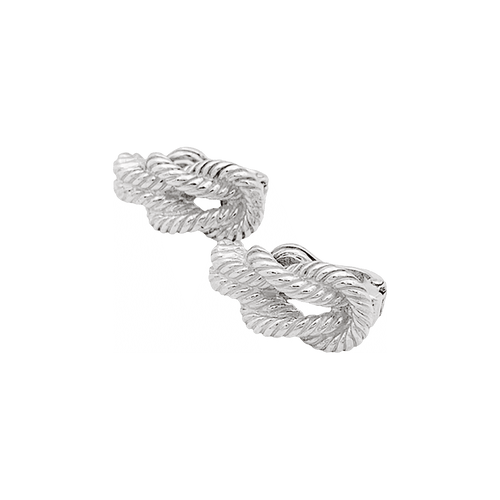 Boucles d'oreilles Boucles d'oreilles HERMÈS, "Audierne" en argent. 58 Facettes 34582