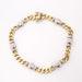 Bracelet Alternation Bracelet 2 Gold Diamonds 58 Facettes E360520