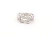 Bague 53 bague FRED chance infinie or blanc diamants 58 Facettes 262821