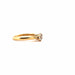 Ring 49 Solitaire Yellow Gold & Diamonds 58 Facettes