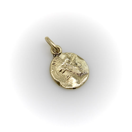 Pendentif Guerrier d'Achille Signature en or 14 carats
