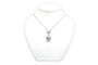 Collier Collier Art Nouveau en or blanc, perle de Tahiti et diamants 58 Facettes 22599
