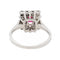 Bague 53 Bague Or blanc Rubis 58 Facettes 2905288CN
