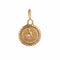 Pendentif Petite médaille Sagittaire en or rose 58 Facettes CVP199