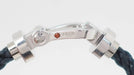 Bracelet Fred - Bracelet "Force 10" GM "Roland Garros" en or blanc et grenat 58 Facettes 32726