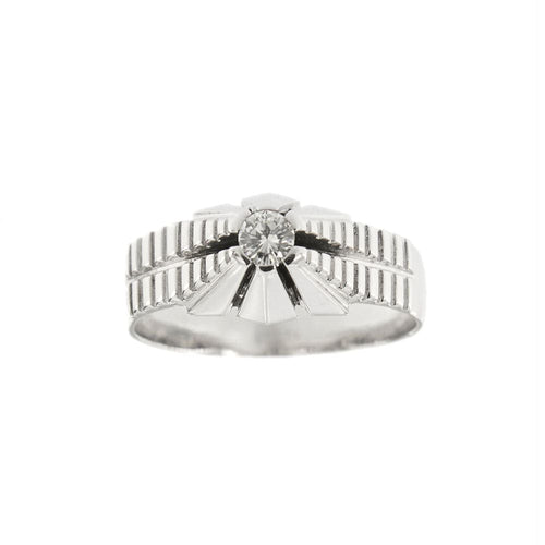Bague Bague solitaire avec diamant 0,20 ct 58 Facettes 33986