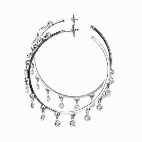 Boucles d'oreilles Boucles d'Oreilles Créoles Dior Coquine 58 Facettes 2.18226