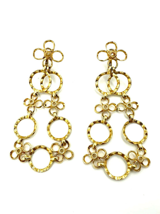 ALEXANDRE REZA earrings. Important 18K yellow gold earrings 58 Facettes