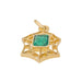 Pendentif Pendentif Or jaune Emeraude 58 Facettes 3447712CN