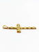 Pendentif Croix en or jaune 58 Facettes