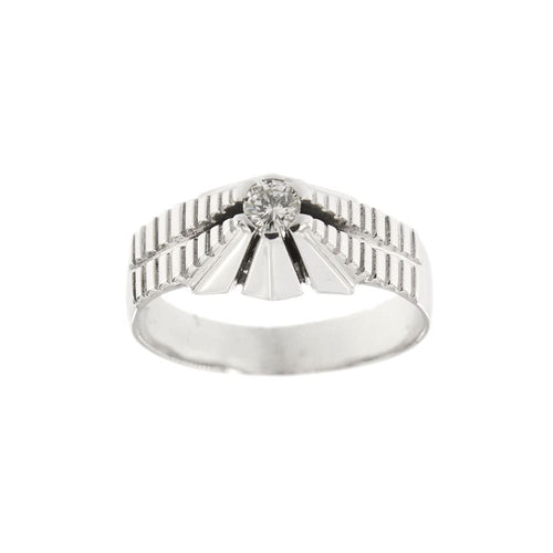Bague Bague solitaire avec diamant 0,20 ct 58 Facettes 33986