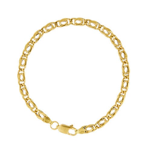 Bracelet Bracelet homme en maille œil de tigre 58 Facettes 35763