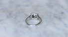 Bague Bague Art Deco Carrée Diamants 1,45 Cts 58 Facettes