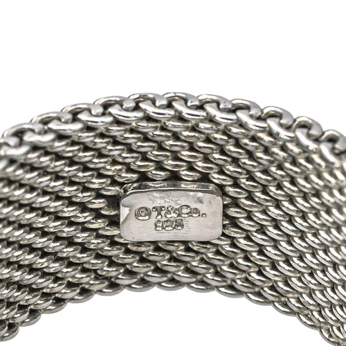 Bague 50 Tiffany & Co Bague  Bandeau  Somerset Argent 58 Facettes 4416096RV