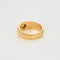 Bague 61 Bague jonc or jaune et diamant 58 Facettes BIA0963