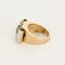 Bague 53,5 Bague noeud en or rose, platine et diamants 58 Facettes DIE1496
