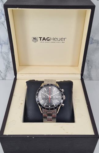 Montre TAG HEUER Carrera Chronographe Calibre 16 58 Facettes CV2014
