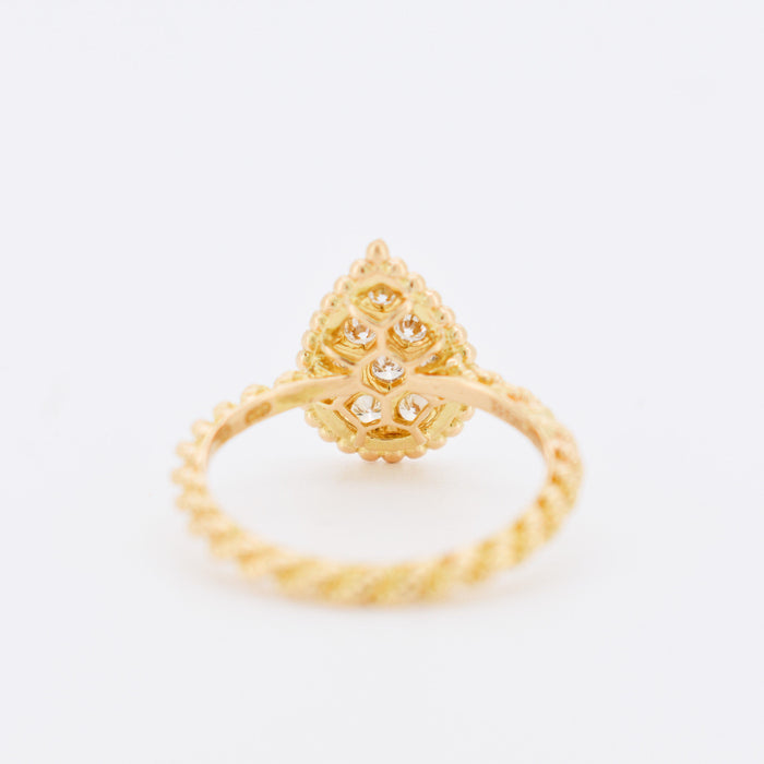 BOUCHERON- Bague Serpent Bohème en or jaune et diamants