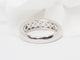 Bague 52.5 Demi alliance en or blanc et diamants 1.05ct 58 Facettes 33105