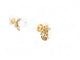 Boucles d'oreilles boucles d'oreilles en or jaune 18k serties emeraudes & 12 diamants 1ct s 58 Facettes 271351