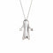 Collier Collier fantôme en or blanc et diamants 58 Facettes G13708
