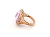 Bague 59 bague POMELLATO arabesque en or rose sertie pierre amethyste 58 Facettes 263008