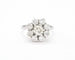 Bague Bague avec diamant central et contour 58 Facettes