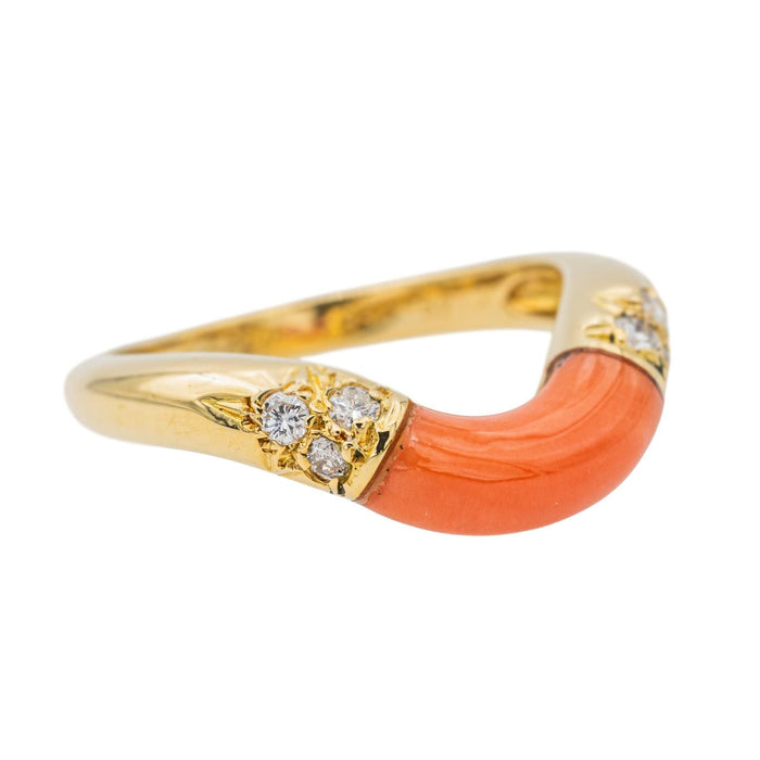 Cartier Bague Or jaune Corail