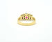 Bague Anello oro giallo con rubino  e diamanti 58 Facettes