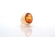 Bague 52 Bague vintage citrine 25cts 58 Facettes 25811