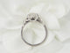 Bague 57 Bague solitaire en or blanc platine et diamant 1,20ct 58 Facettes 33557