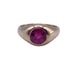 Ring 54 18k Yellow Gold and Ruby Bangle Ring 58 Facettes 19-GS296136