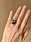 Bague Bague Bulgari Double Baccellato en or, topaze bleue et iolite 58 Facettes
