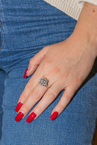 Bague 60 Bague Or blanc Diamant 58 Facettes 2634087CN