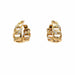 Boucles d'oreilles CARTIER - Boucles d'oreilles "Bergame" en or jaune et diamants 58 Facettes