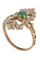 Bague 59 Bague ancienne émeraude et diamants 58 Facettes 091331