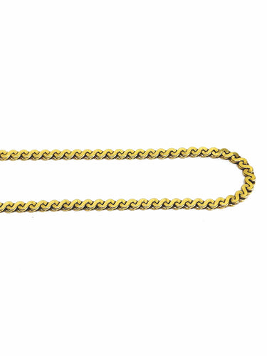 Collier Chaîne En Or mailles spirale 58 Facettes