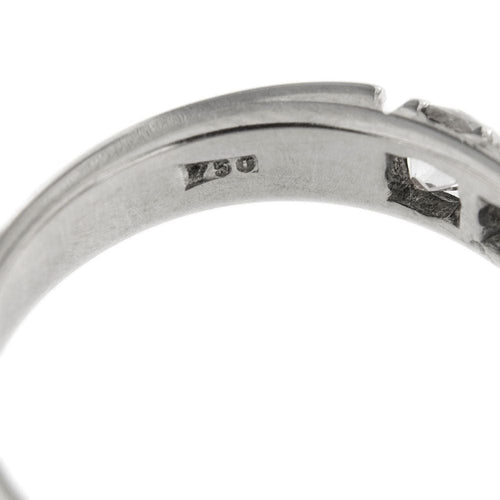 Bague 55 Bague Rivière avec diamants de 1,14 ct 58 Facettes 25585