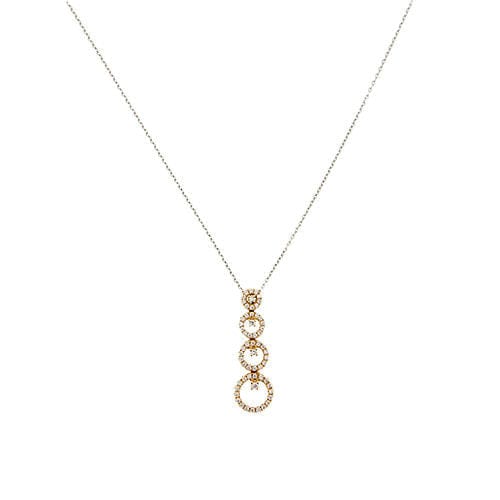 Collier Collier pendentif avec diamants 58 Facettes 28599