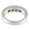 Bague 54 Bague en or blanc et diamants 58 Facettes G3695