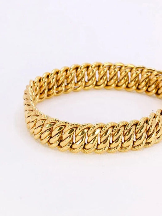 Bracelet Bracelet maille américaine or jaune 58 Facettes 1074.4