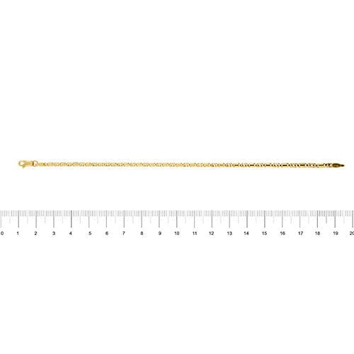 Bracelet Bracelet homme en or jaune maille œil de tigre 58 Facettes 29875