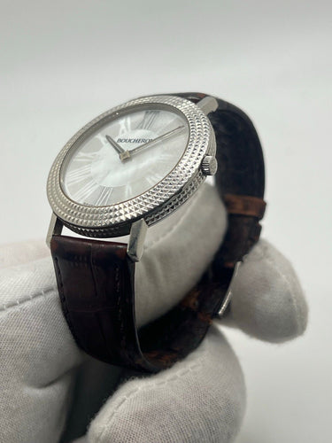 Montre Boucheron Ronde Clous de Paris 58 Facettes