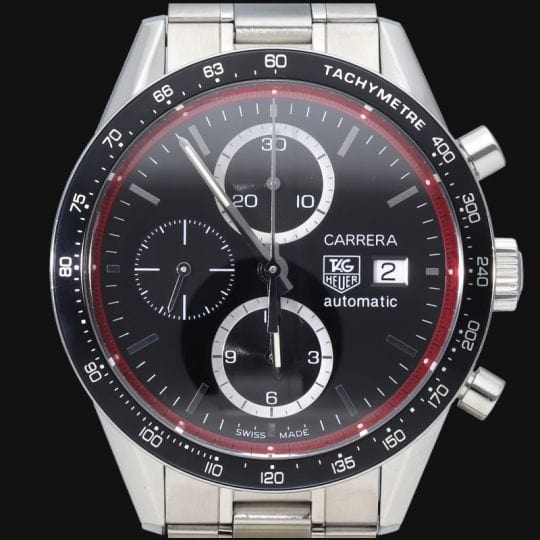 Montre Tag Heuer Montre Carrera Calibre 16 Chrnograph Edition Limite Alain Prost 58 Facettes MT40957