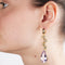 Boucles d'oreilles Boucles d’oreilles améthystes 58 Facettes