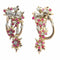 Boucles d'oreilles Boucles d'oreilles pendantes rétro vintage des années 1950 avec diamants et rubis 58 Facettes 23026-0041