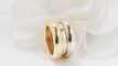 Bague 49 Poiray bague "Symbole" trois ors 58 Facettes 31968